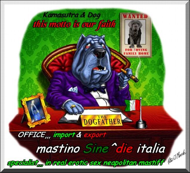 motto mastino Sine^die italia.,