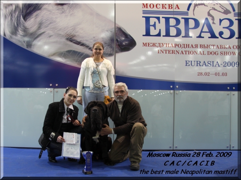Mosca CAC,,, CACIB
