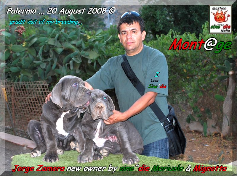Jorge Zamora in visit my breeding,,,