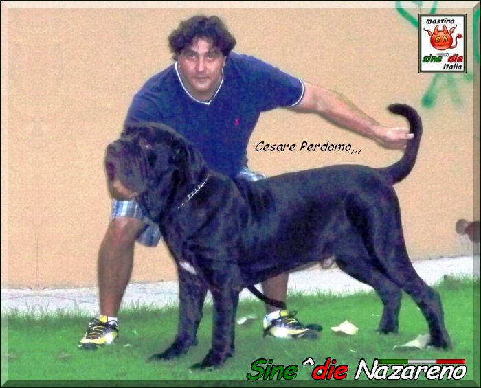 Cesare Perdomo with Nazareno