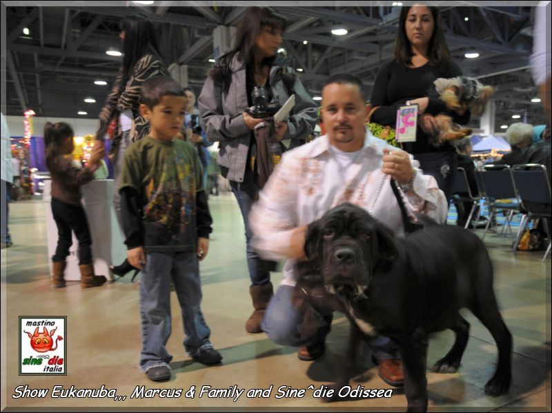 Expo Eukanuba California 2009 Marcus and family