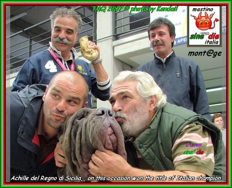 Achille,,, on this occasion won the title of Italian champion
