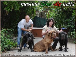 gradita visita al mio allevamento 15 Giugno 2010.