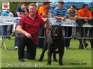 ATIMANA 2008 PAESTUM ITALY STEVE WITH ARTU