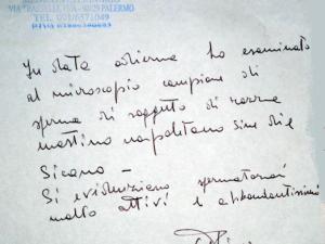 SICANO SEMEN EXAMINATION