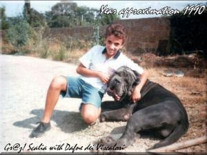Graziano Scalia With Dafne dei Viscalori