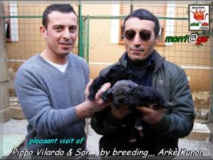 Pippo Vilardo & Son, in visit to my breeding,,, 24 Febbraio 2008,,,