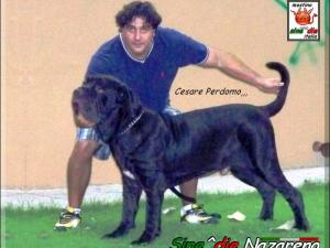 Cesare Perdomo with Nazareno