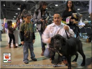 Expo Eukanuba California 2009 Marcus and family