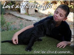 Laura con cucciola figlia di Siciliano x Althea,,,,,,